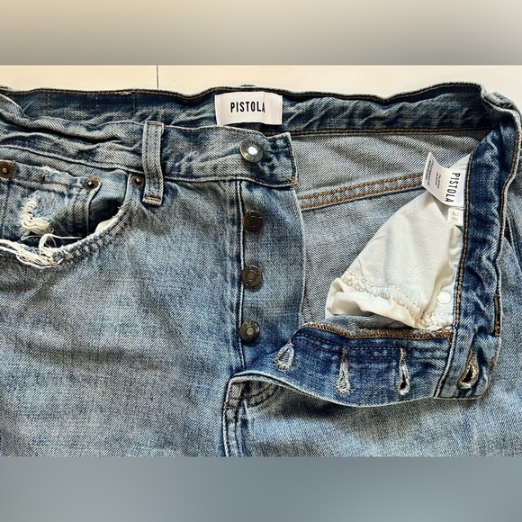 Pistola Blue Boyfriend Jeans - Picture 3 of 15